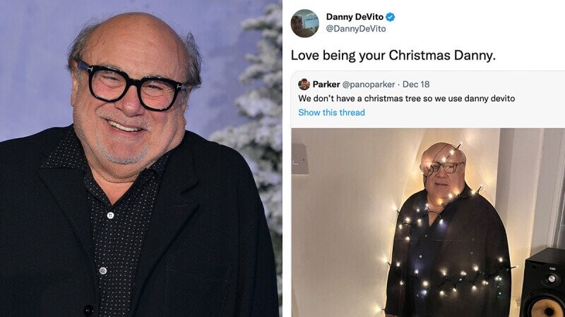 Danny DeVito Cardboard Cutouts Are the New Christmas Trees