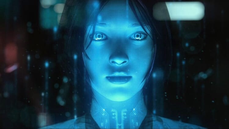 Cortana from the games