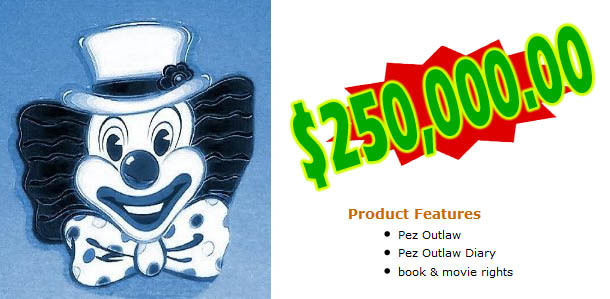 14000000 Product Features Pez Outlaw Pez Outlaw Diary book & movie rights 