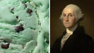 George Washington Looooved Ice Cream