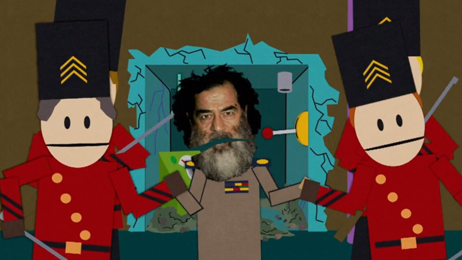 This Was What Saddam Hussein Was Up To Last Time We Saw Him On South 