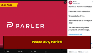 Sorry, Donnie! Parler May Be Down For Quite Some Time