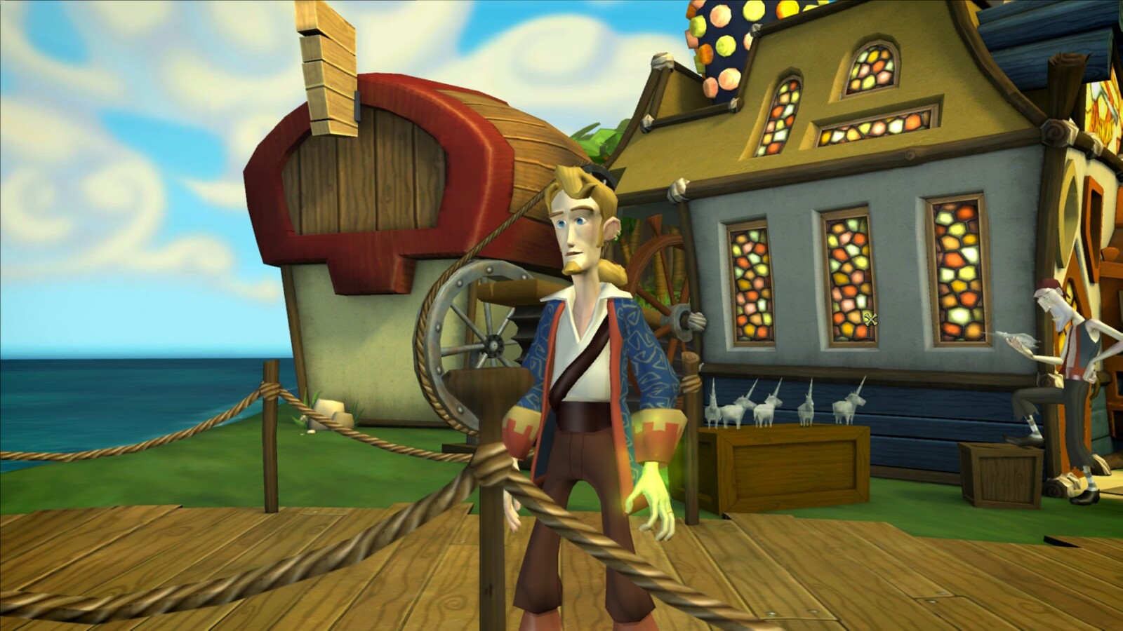 The not great looking 'Tales Of Monkey Island' from Telltale games