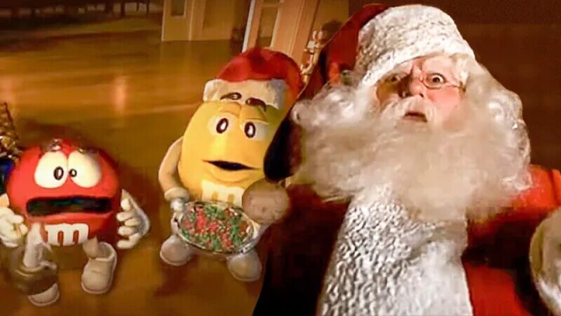 That Classic M&M's Commercial Gave Santa a Concussion