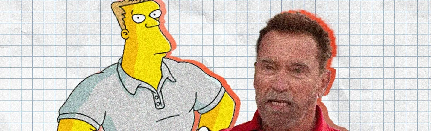 ‘Simpsons’ Fans Blast Arnold Schwarzenegger for Ripping Off Rainier Wolfcastle
