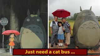Grandparents Sculpt Life-Sized Totoro, Buy Lifetime Supply Of Grandkid Gratitude