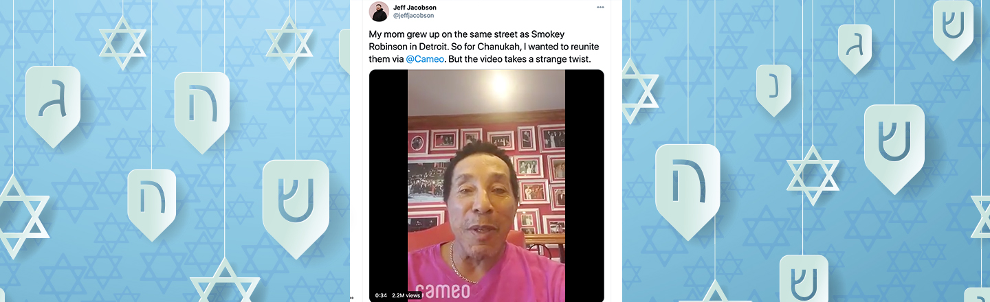 We've Been Pronouncing 'Hanukkah' Wrong All These Years, Smokey Robinson Says