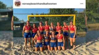 Norwegian Women's Beach Handball Teams Fined For Forgoing 'Unnecessarily Sexualized' Bikini Bottoms