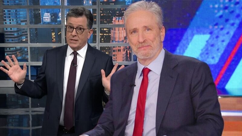 The New Owners of Paramount Might Dump Stephen Colbert and Jon Stewart for Being Anti-Trump
