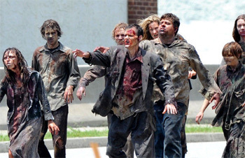 Group of zombies