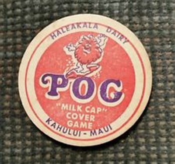DATRY HAEAKATA POG MILK CAPR COVER KAHULUI GAME MAU 