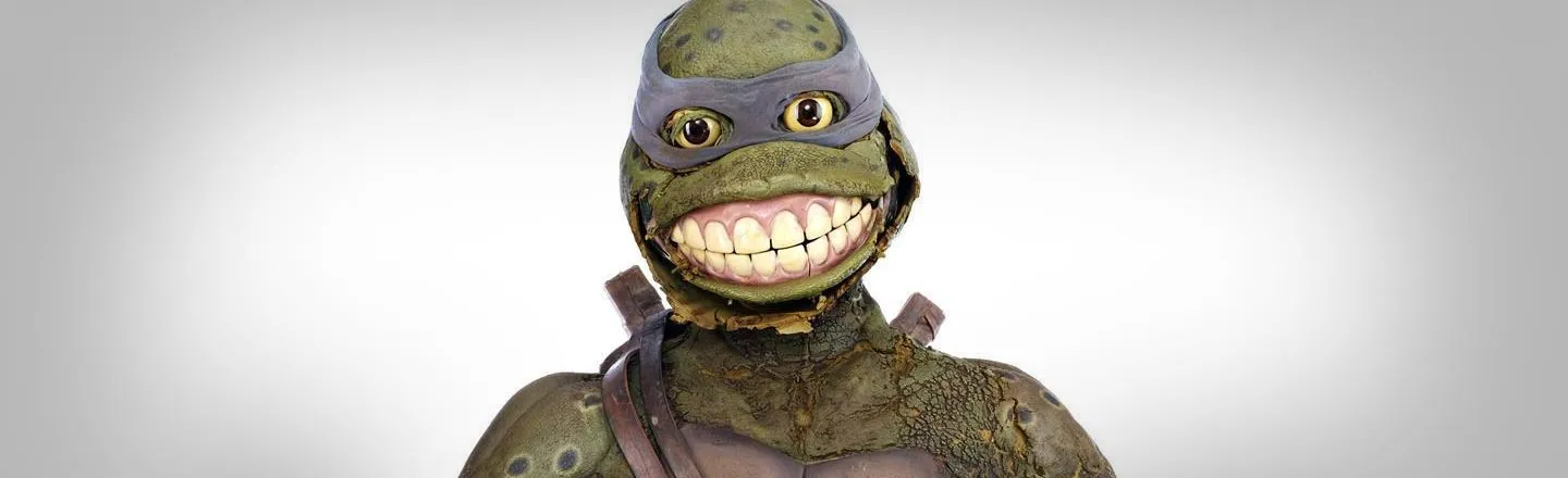 For $10,000 You Can Own This Horrifying Ninja Turtle Costume | Cracked.com