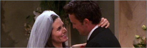 Chandler and Monica