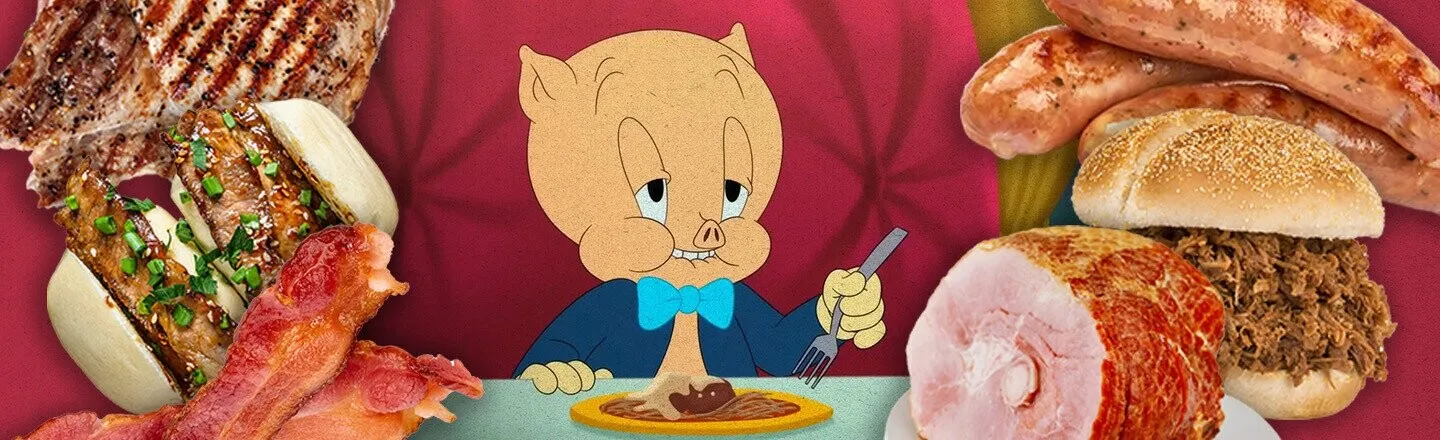 The Voice of Porky Pig Names His Three Favorite Pork Products