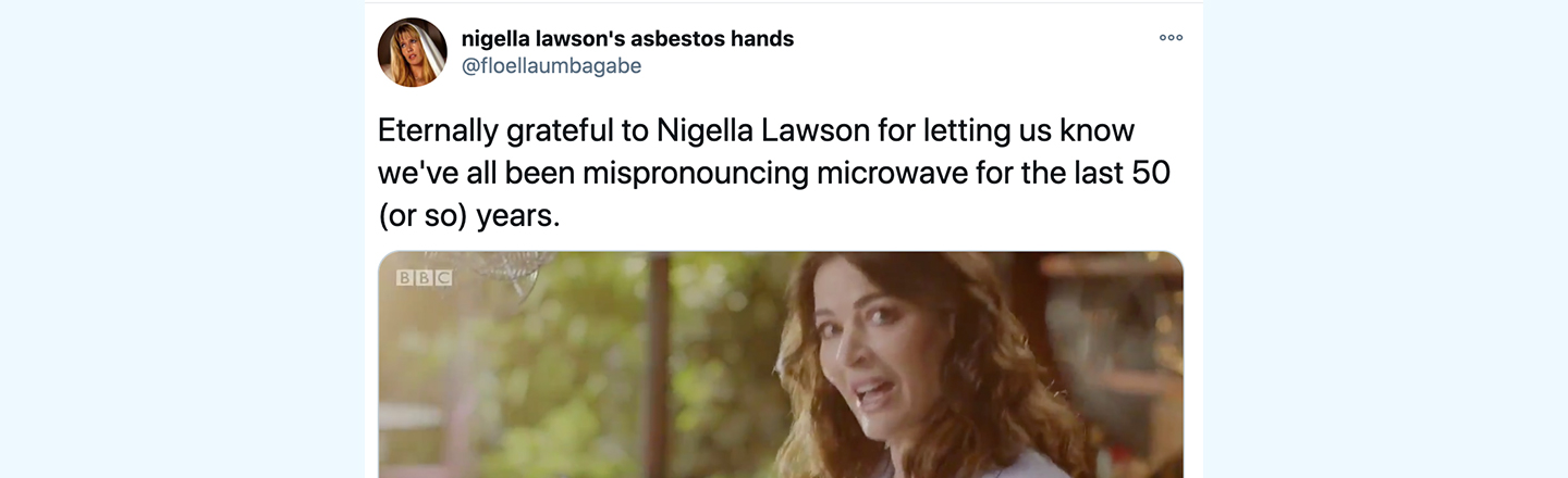 The World's Weirdest Pronunciation of 'Microwave' Immortalized In BBC