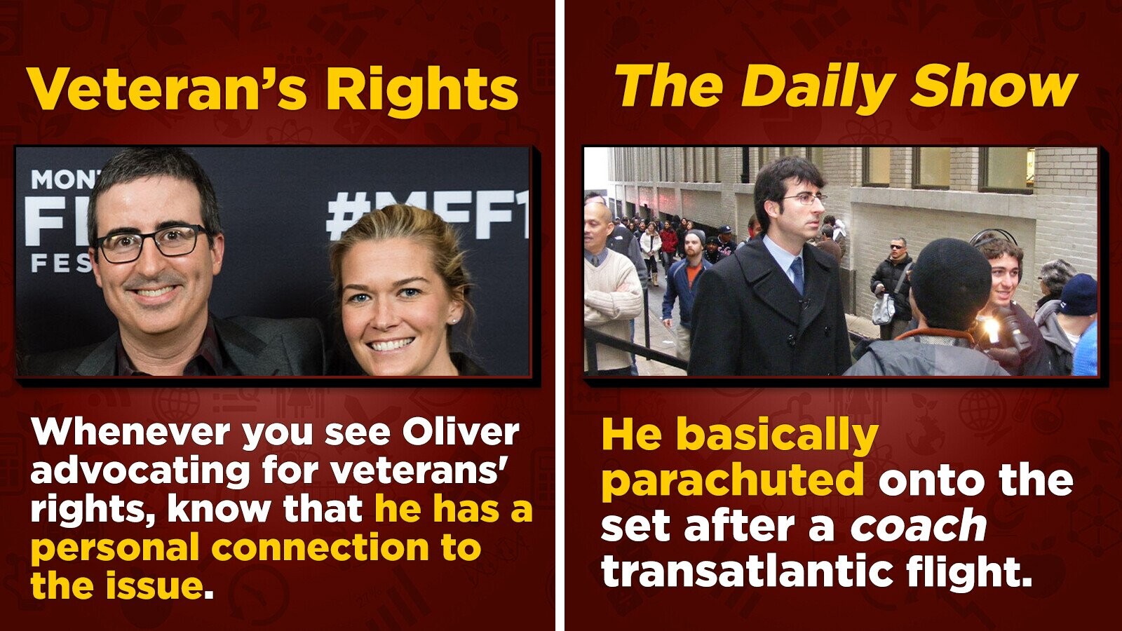 John Oliver 15 NowYouKnowFacts