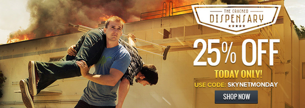 TME CRACED DISPENSARY 25% OFF TODAY ONLY! USE CODE: :SKYNETMONDAY SHOPNOW 