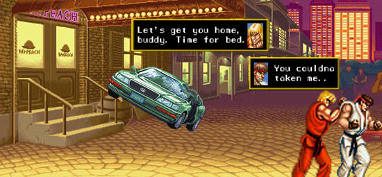 BAGH Let's get you home, buddy. Time for bed. MFEACH MAG You couldno token me. .