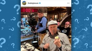 Will Ferrell Tackles a 72-Ounce Steak Challenge While Dressed as Sherlock Holmes
