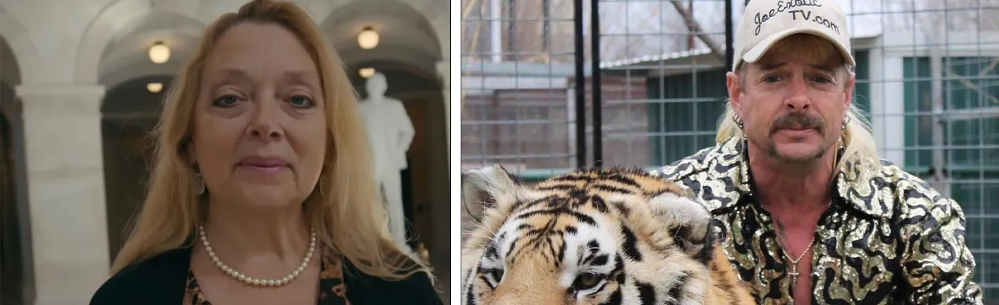 Update: 'Tiger King' Star Joe Exotic Peeved He Didn't Get A Presidential Pardon, Carole Baskin Thrilled