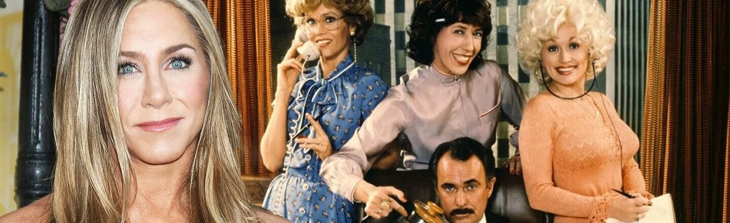 Jennifer Aniston Thinks She Can Do Dolly Parton Justice With ‘9 to 5’ Remake