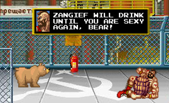ewaeT ZANGIEF WILL DRINK UNTIL YOU ARE SEXY AGAIN BEAR