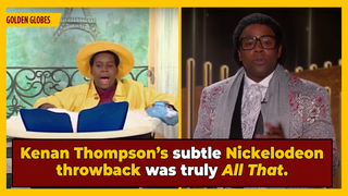 Did Kenan Thompson Revive Nickelodeon's 'All That' Character, Pierre Escargot, At The Golden Globes?