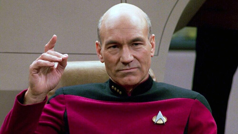 That Time 'Star Trek' Almost Forced Patrick Stewart To Wear A Wig
