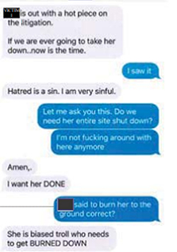 iS out with a hot piece on the itigation. lf we are evver going to take her down.now is the time. ON t Hatred is a sin I am very sinful. Let me ask yo