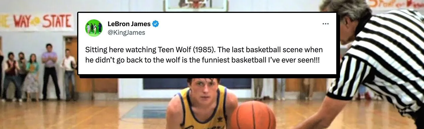 LeBron James Can’t Believe How Bad the Basketball Scene Was in ‘Teen Wolf’