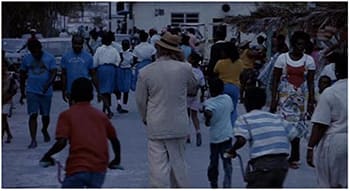 Hannibal Lector walking away