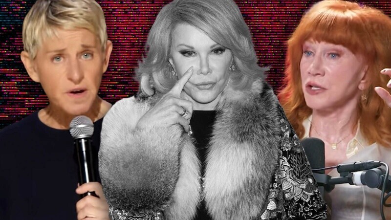 Ellen DeGeneres and Kathy Griffin Had A Screaming Match Over Joan Rivers
