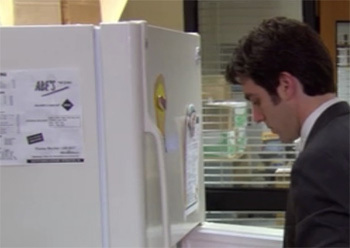 The Office fridge