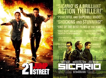 SICARIO' IS A BRILLIANT ACTION THRILLER! POWERFUL AND SUPERBLY MADE! SHOCKING AND STUNNING! ONE OF THE BEST FILMS OF THE YEAR EMILY BLUNT GWE