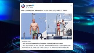 Why Is Fox News Posting Shirtless Thirst Traps of Jerry Seinfeld?