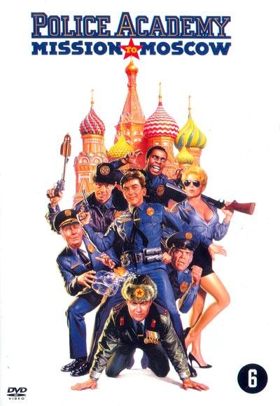 POLICE ACADEMY MISSION MOSCOW TO. 6 DVD VIBEO 
