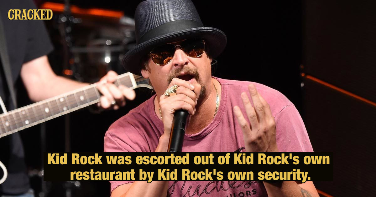 At Least Your Thanksgiving Wasn't As Bad As Kid Rock's ...