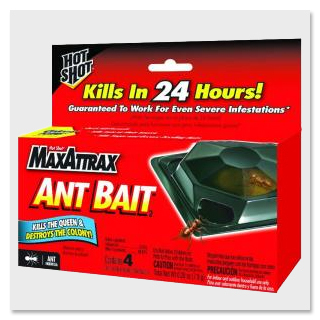 HOT SHOU Kills In 24 Hours! Guoranteed To Work For Even Severe Infestations' MAXATTRAX ANT BAIT THE OUEENA Y1 DESTROYS THE KOLCMD wvt OV CTON TRn RCAL