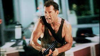 4 Dumb Movie Tropes We've Been Conditioned Not To Notice Bruce Willis in Die Hard