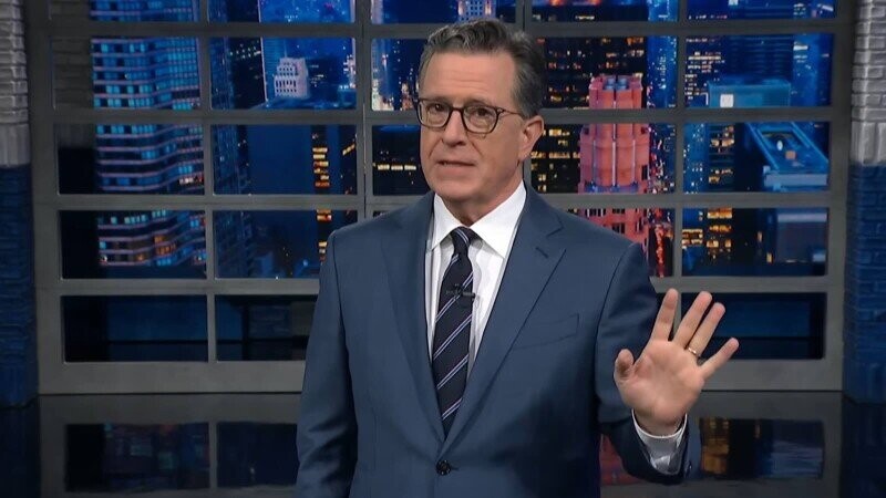 Stephen Colbert Doesn’t Hold Back Addressing the Trump Epstein Birthday Book