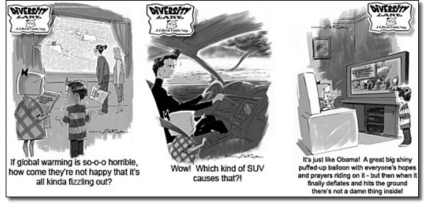 DIVERS DIVERSICY DIVERSY EA04 ANVe LANIE e F Rer If giobal warming It's just ke Obama! A is S0-0-0 horrible. great big shiny Wow! Which kind of they'r