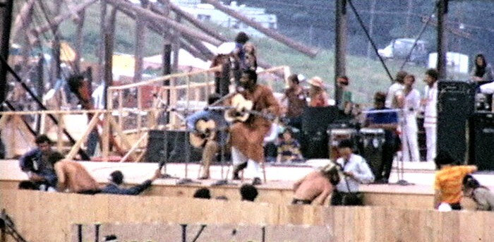 Richie Havens at Woodstock