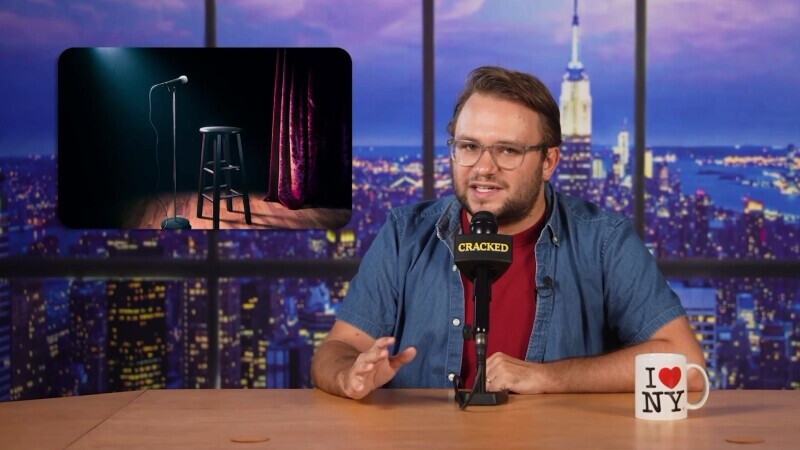 Chandler Dean Takes Cracked on a Backstage Tour of the Funny Business