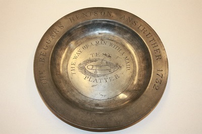 BENISON ANS R S GUTHER. MAN A TH UT hh A BE GGARE WAY BE 1. 1732 TH PATTER THE