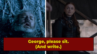 George R. R. Martin is Just Spoiling His Own Books Now