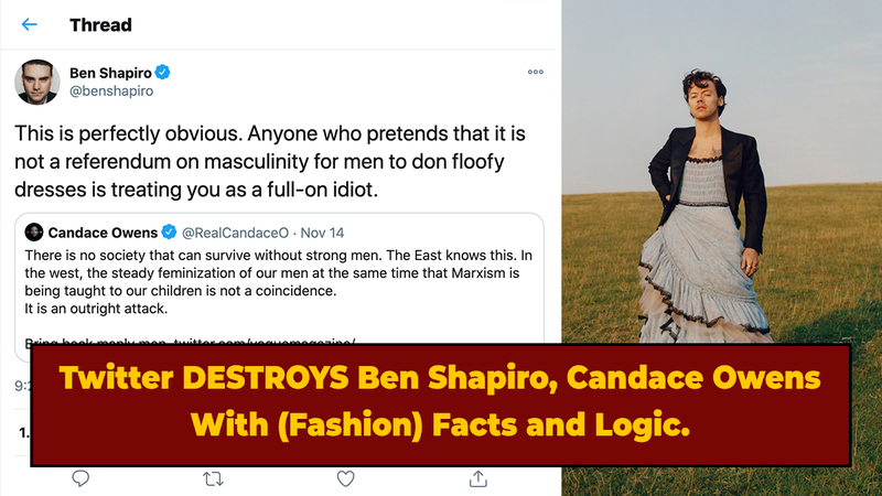 People Who Complain About 'Men In Dresses' Are Pointless