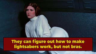 The Stupid Rules of Star Wars Fashion: No Zippers, Glasses, or Bras