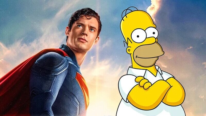 The New ‘Superman’ Movie Recreates a Classic ‘Simpsons’ Joke
