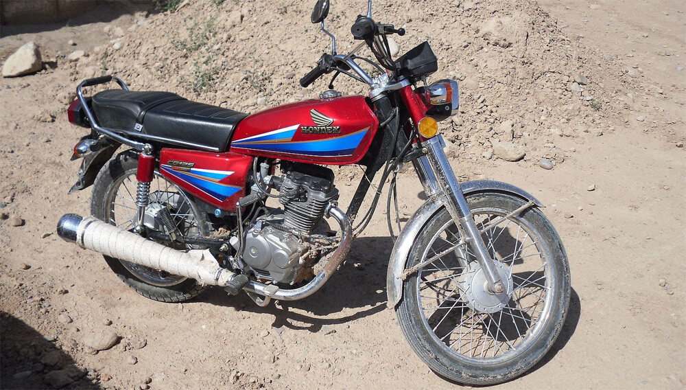 Honda CG 125 (Afghanistan 2010)