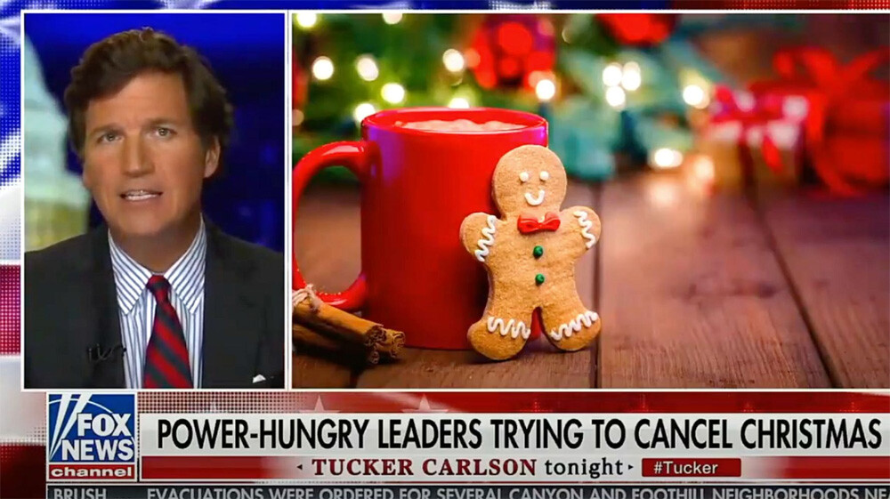 Tucker Carlson war on christmas